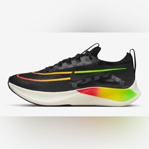 Nike Zoom Fly 4 Black Volt Green Strike Red Multicolor DQ4993-010 Men's Size 11